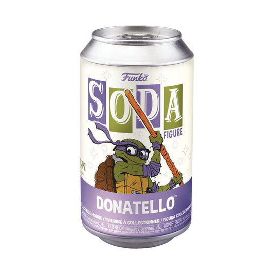 Funko  Vinyl Soda Teenage Mutant Ninja Turtles Donatello Soda 4 with Ch Vinyl Figure