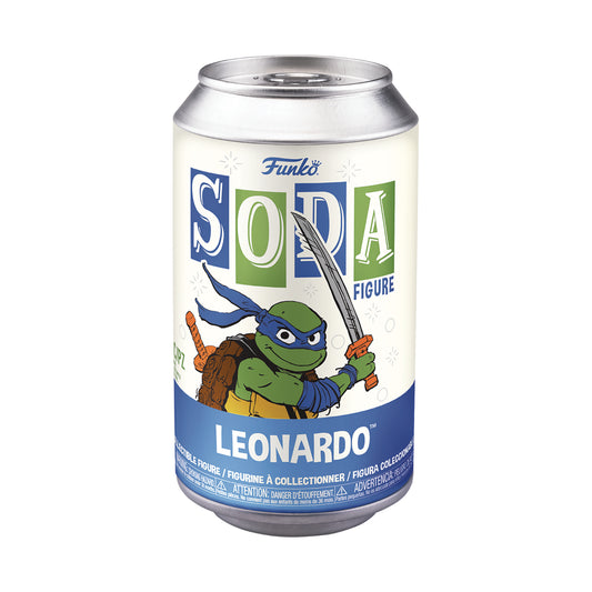 Funko  Vinyl Soda Teenage Mutant Ninja Leonardo Turtles Soda 5 with Ch Vinyl Figure
