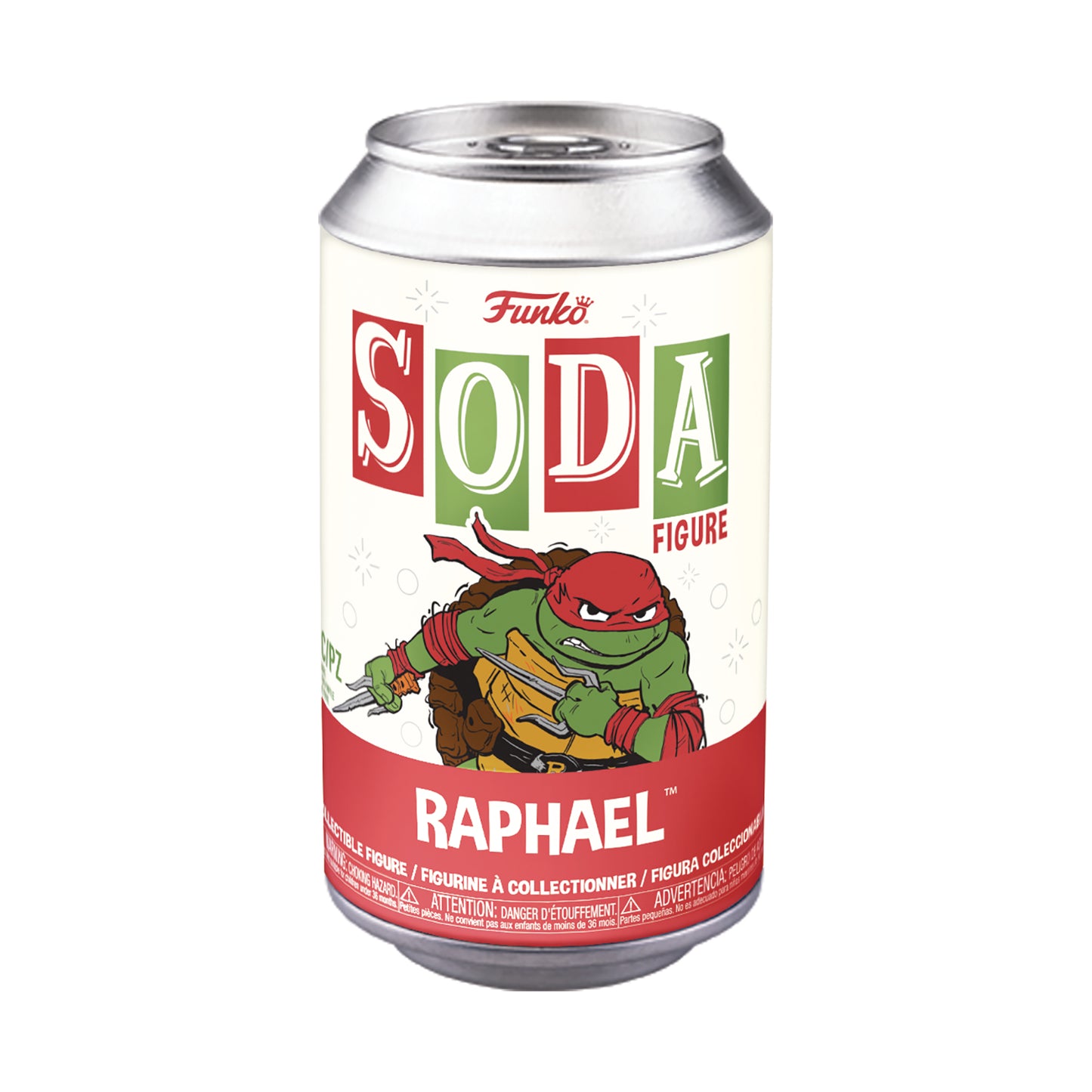 Funko  Vinyl Soda Teenage Mutant Ninja Turtles Raphael Soda 7 with Ch Vinyl Figure