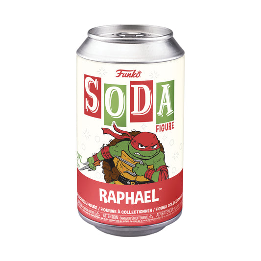 Funko  Vinyl Soda Teenage Mutant Ninja Turtles Raphael Soda 7 with Ch Vinyl Figure