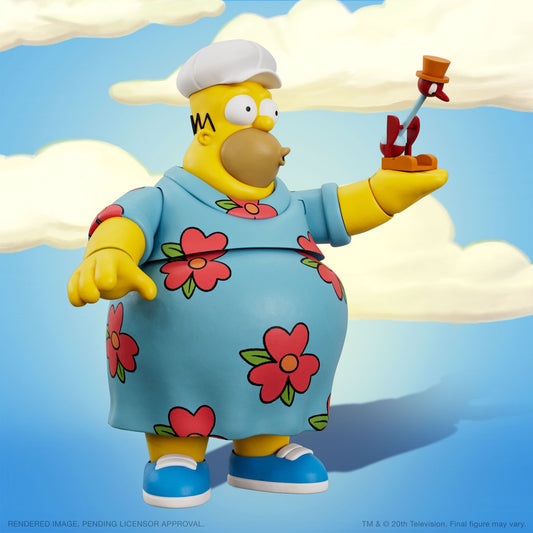 Simpsons Ultimates W4 King-Size Homer Action Figure
