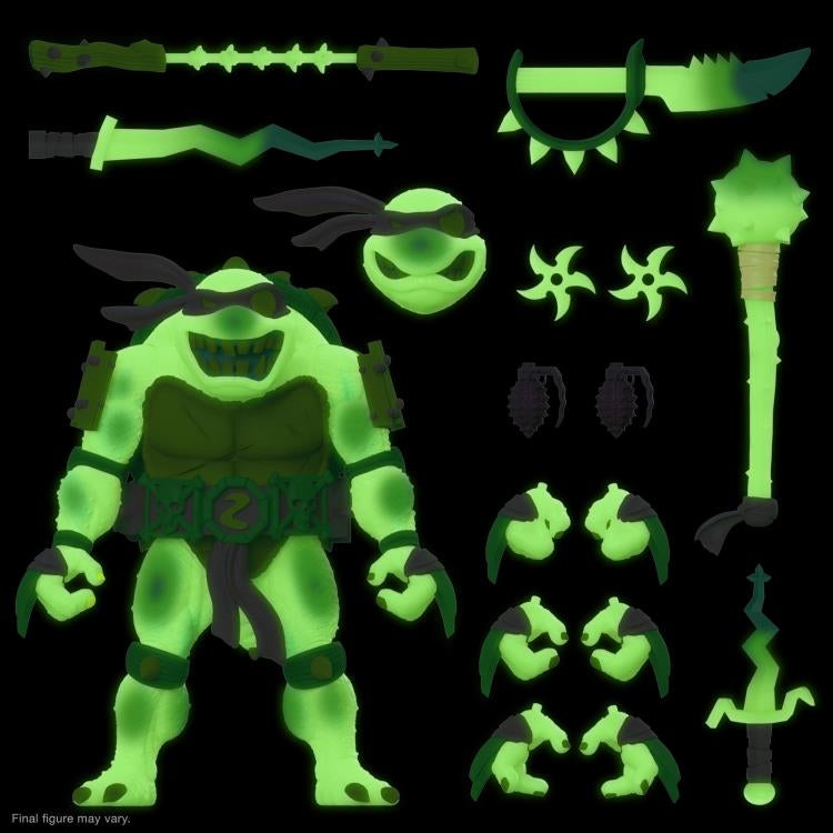 Super7 Ultimates TMNT Smash Glow Exclusive Action Figure