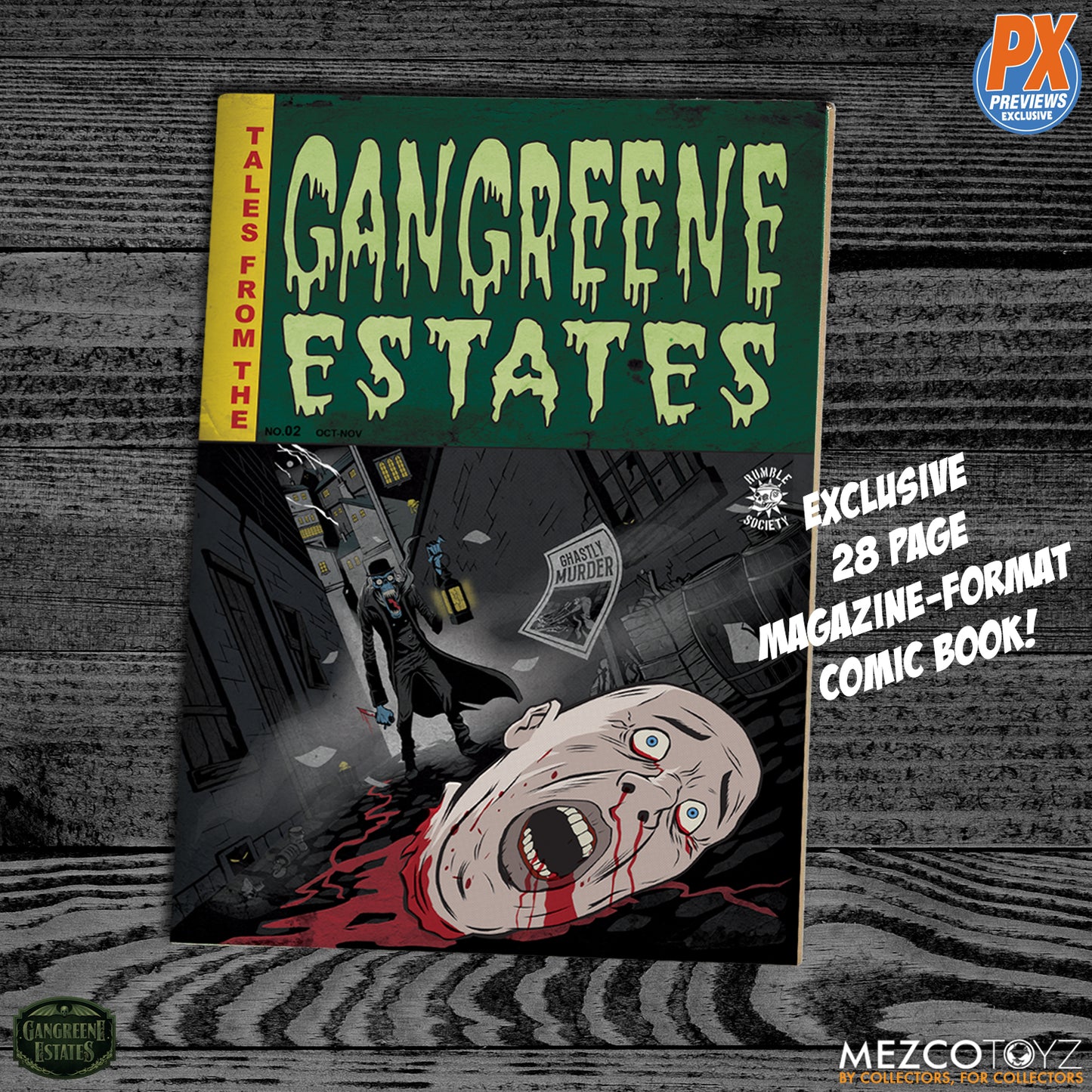 One-12 Collective Theodore Sodcutter Ghostly Ghoul Edition Previews Exclusive Action Figure