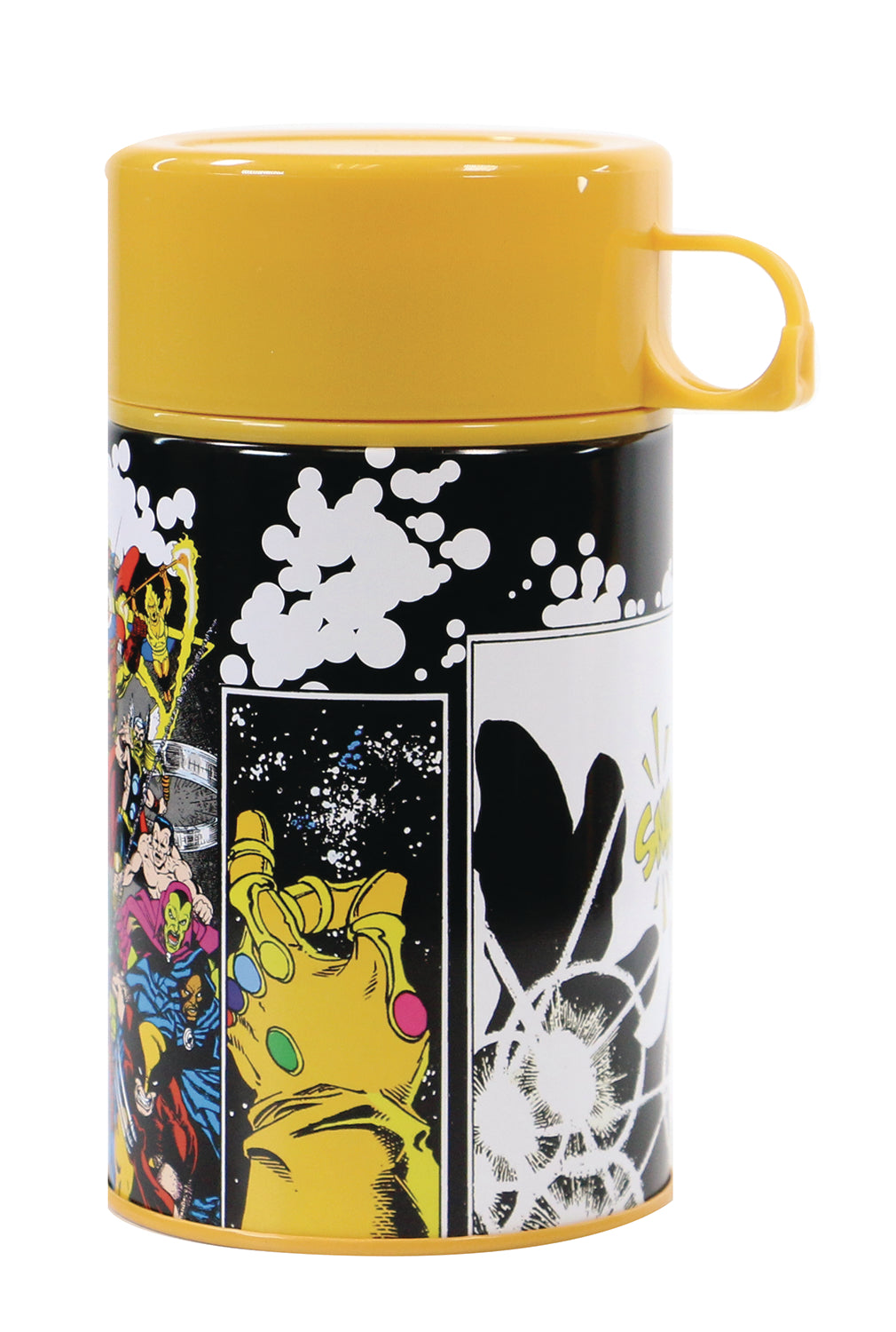 Tin Titans The Infinity Gauntlet Previews Exclusive Lunch Box W/Bev Con