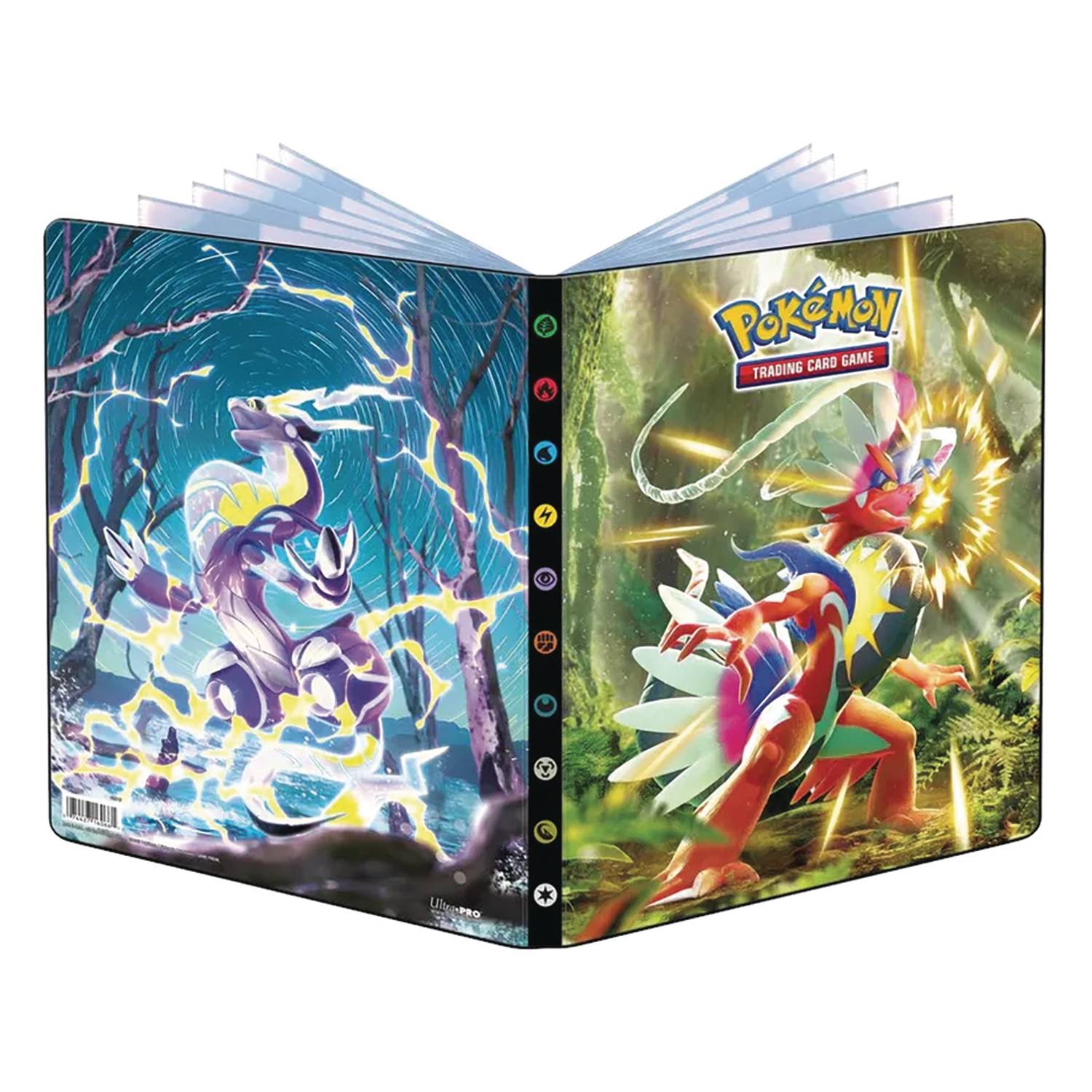 pokemon card portfolio POKEMON TCG SCARLET & VIOLET 4 9-POCKET PORTFOLIO – Alternate Worlds