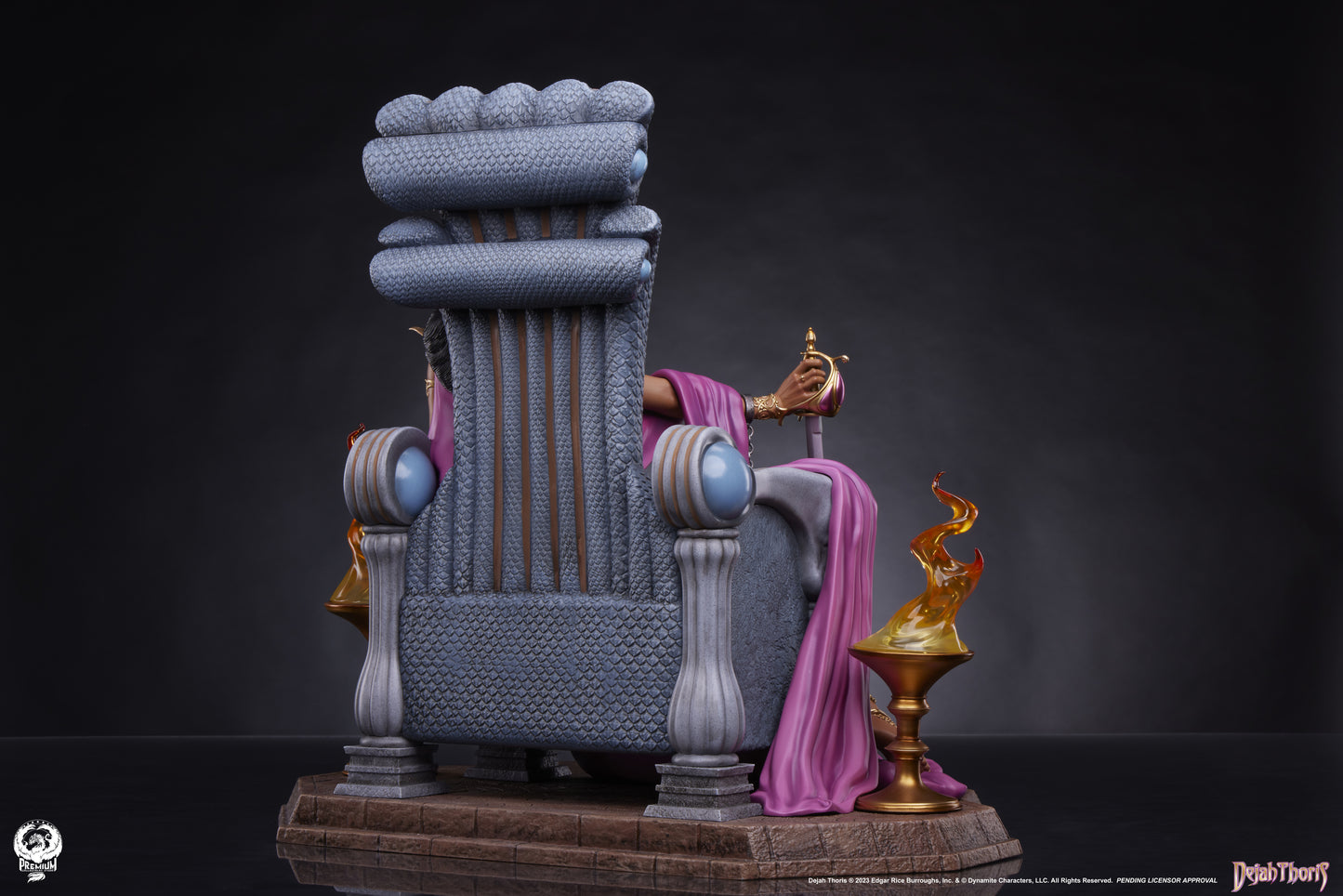 Dejah Thoris On Throne Quarter Scale Figure by PCS Collectibles