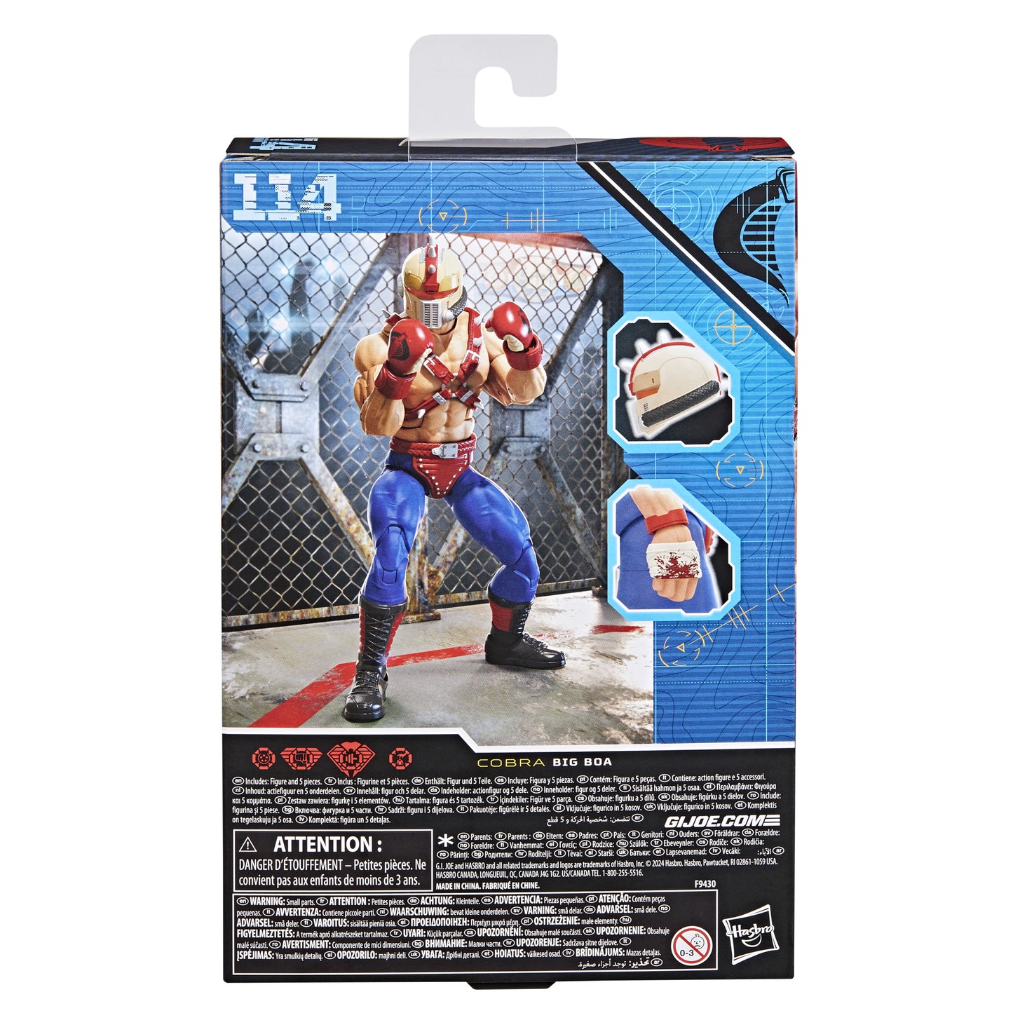 G.I. Joe Classified Series Big Boa 6in Action Figure