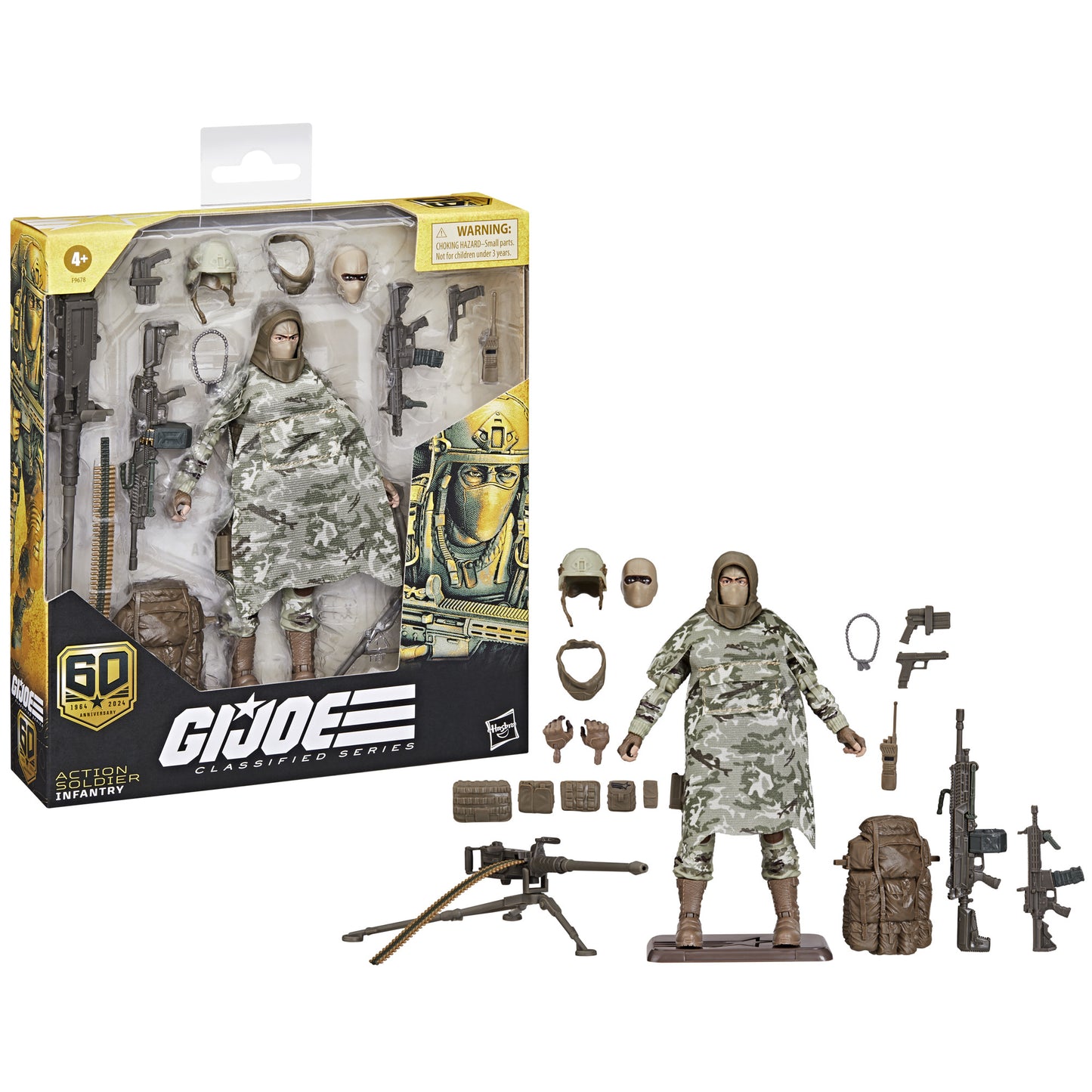 G.I. Joe Classified 60th Anniversary Action Sailor Infantry 6in Action Figure