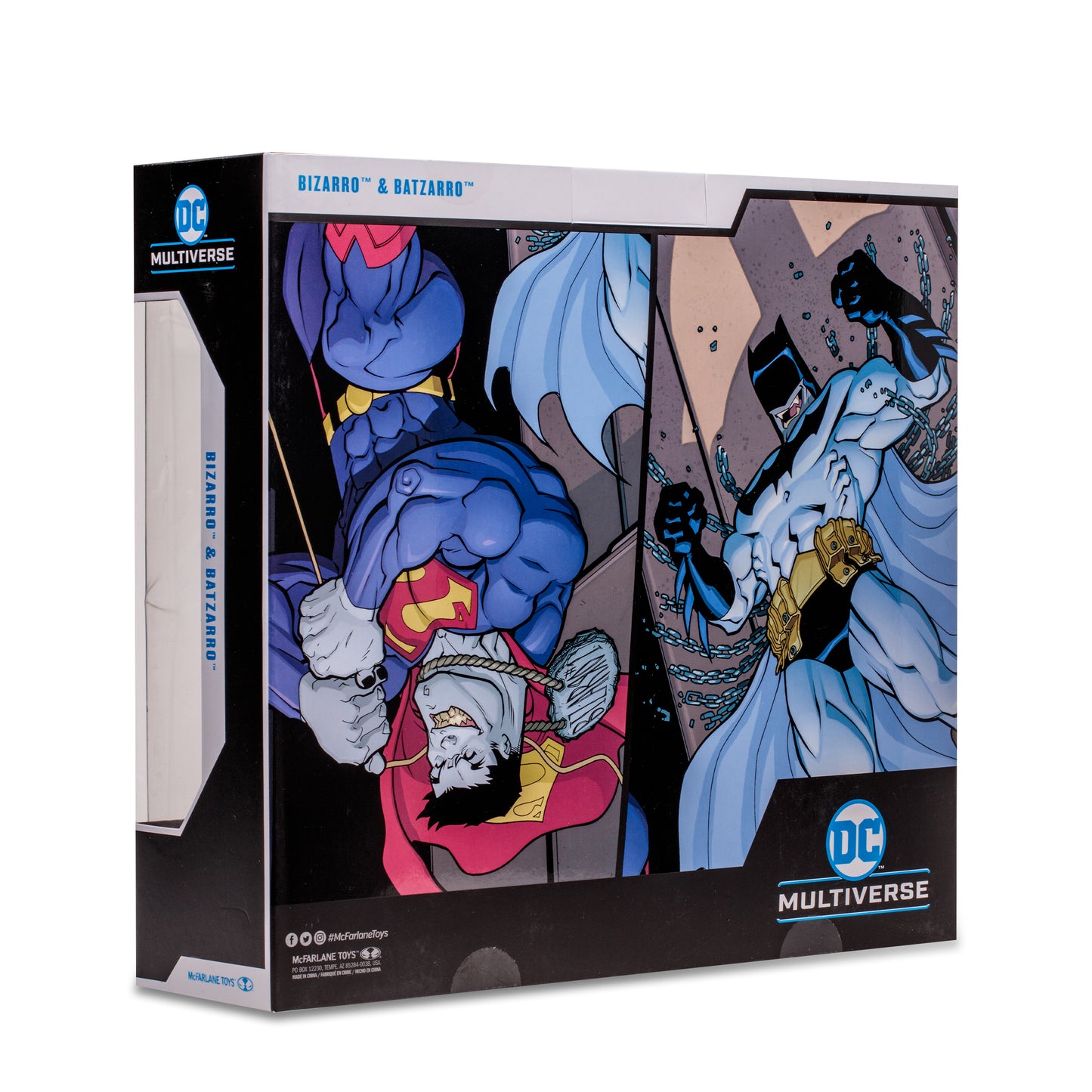 DC Collector Bizzarro & Batzarro 7in Scale Action Figure 2 Pack - In Stock