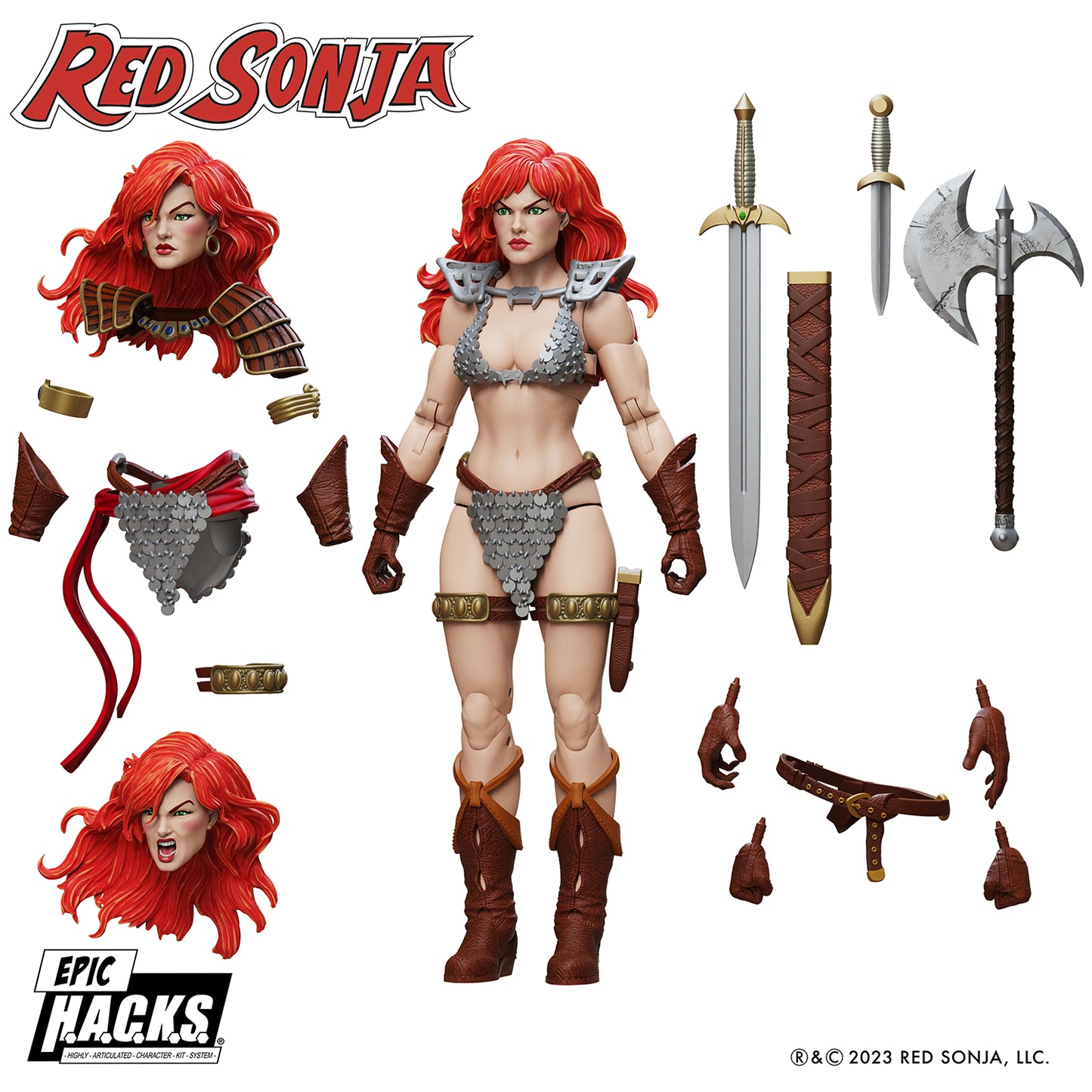 Red Sonja Epic H.A.C.K.S. Action Figure