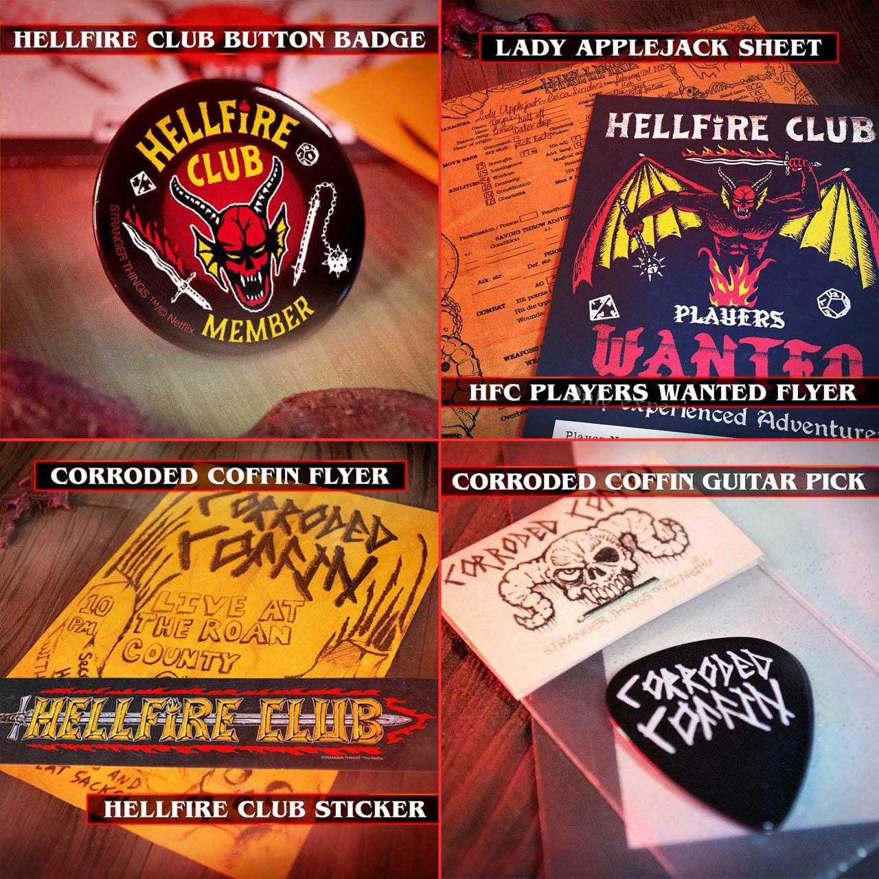 Stranger Things Hawkins Memories Vecna's Curse Edition Collector Kit - In Stock!