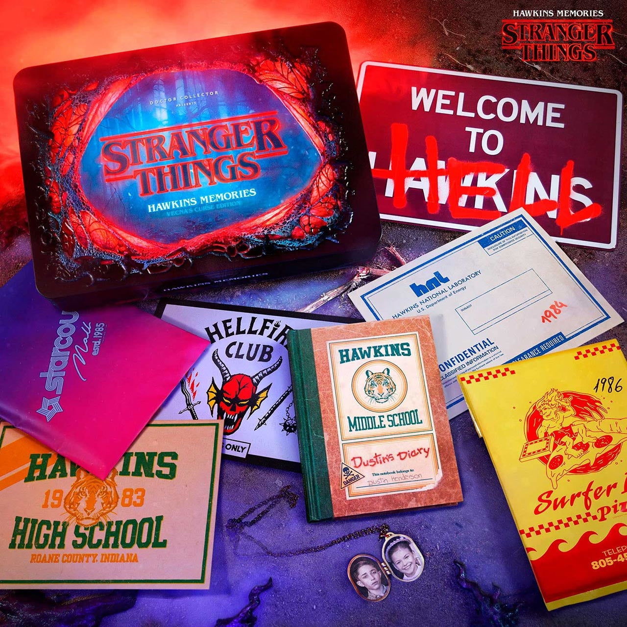 Stranger Things Hawkins Memories Vecna's Curse Edition Collector Kit - In Stock!