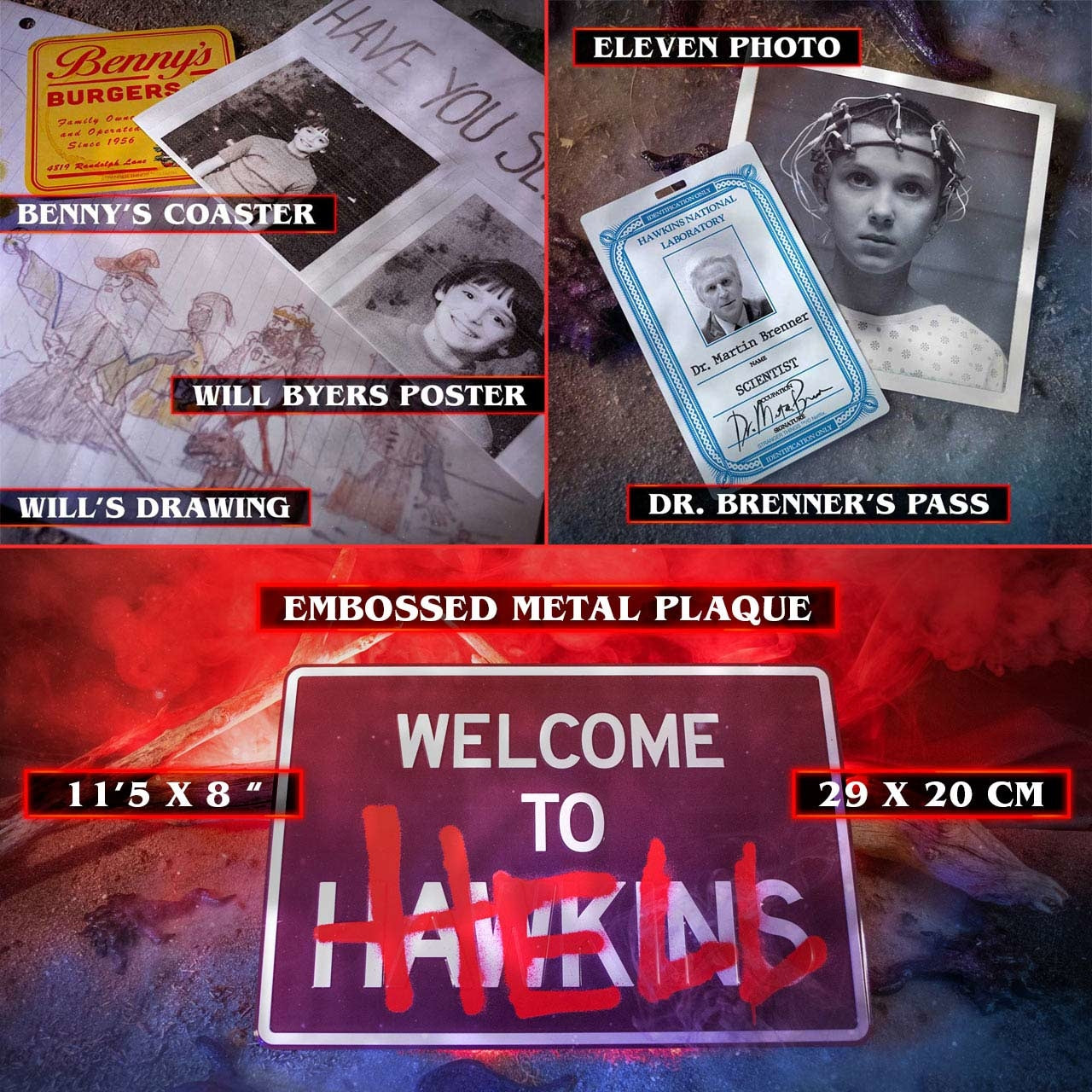 Stranger Things Hawkins Memories Vecna's Curse Edition Collector Kit - In Stock!