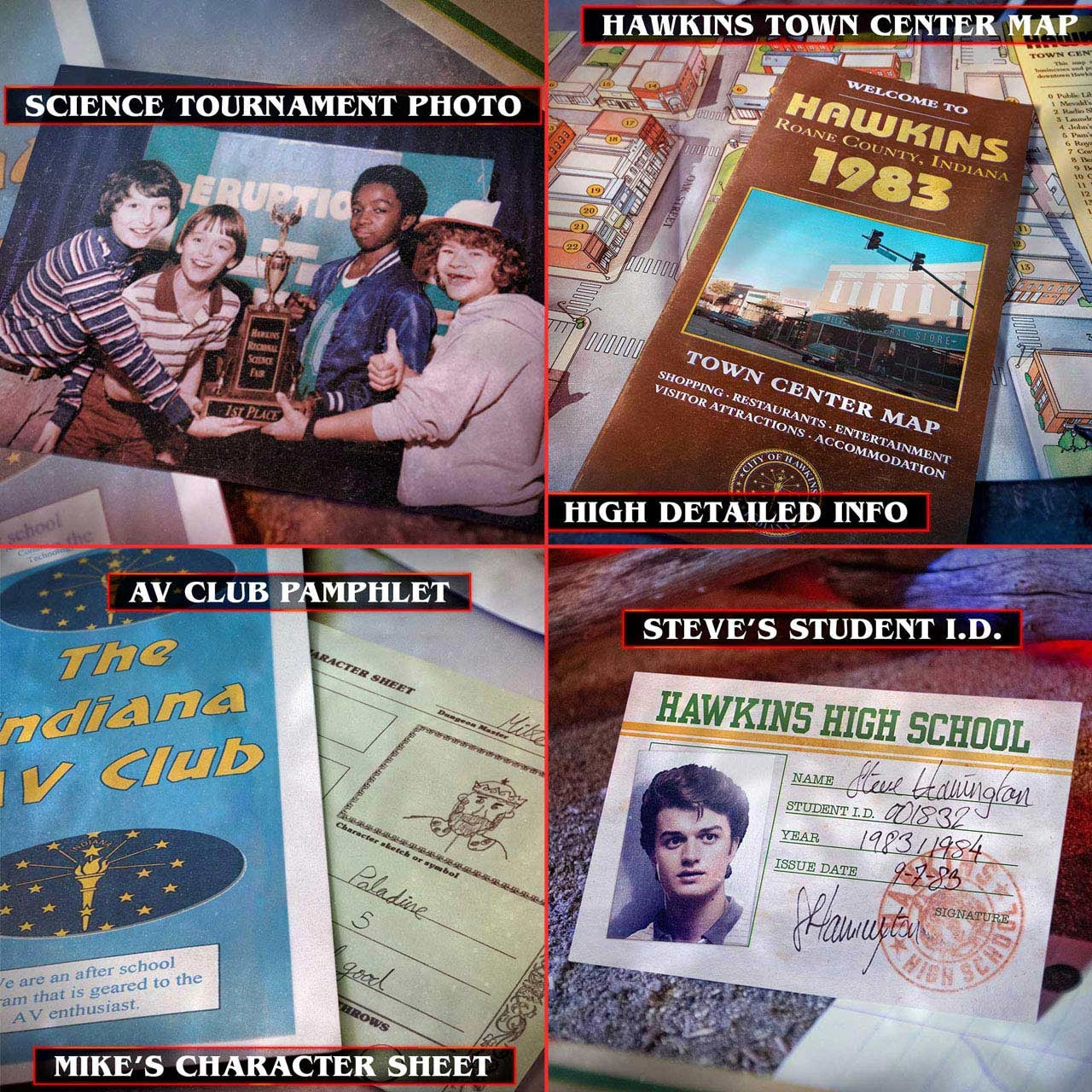 Stranger Things Hawkins Memories Vecna's Curse Edition Collector Kit - In Stock!