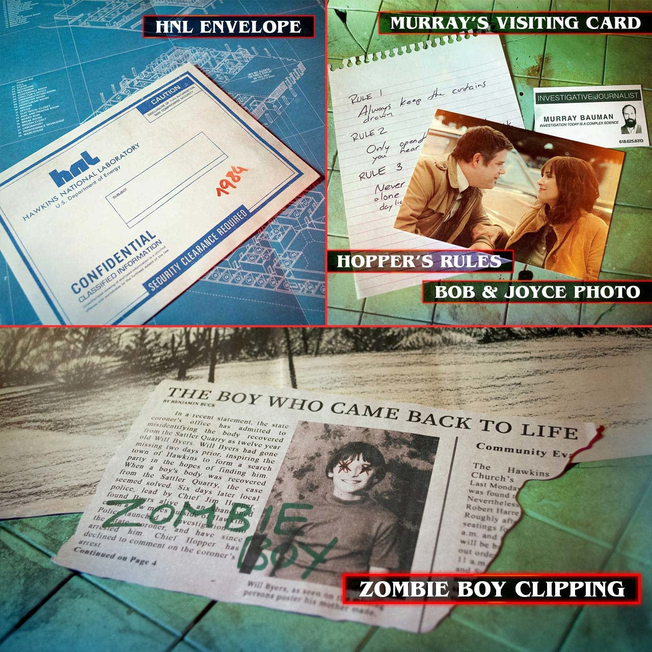 Stranger Things Hawkins Memories Vecna's Curse Edition Collector Kit - In Stock!