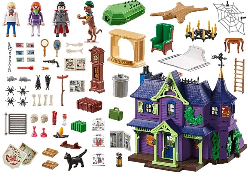 Playmobil Scooby-Doo Adventure in Mystery Mansion Play-Set
