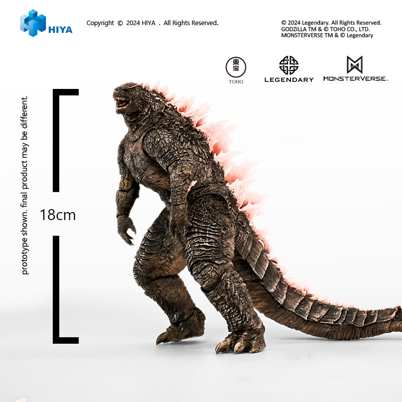 Godzilla X Kong New Exquisite Basic Godzilla Evolved Previews Exclusive Action Figure