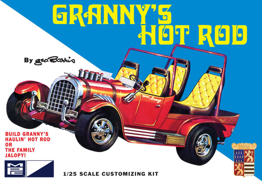 MPC Granny's Hot Rod George Barris 1/25 Scale Plastic Model Kit