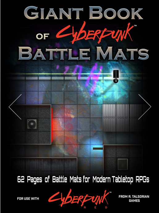 Giant Book of CyberPunk Battle Mats