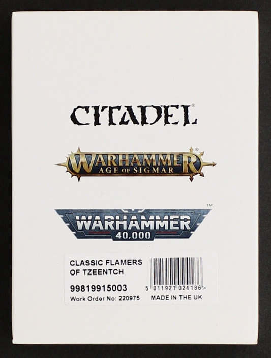 Games Workshop Warhammer Age of Sigmar 40K Classic Flamers of Tzeentch