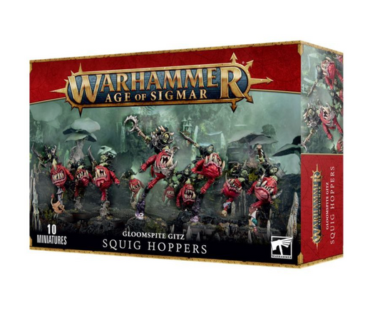 Games Workshop Warhammer Age of Sigmar: Gloomspite Gitz Squid Hoppers