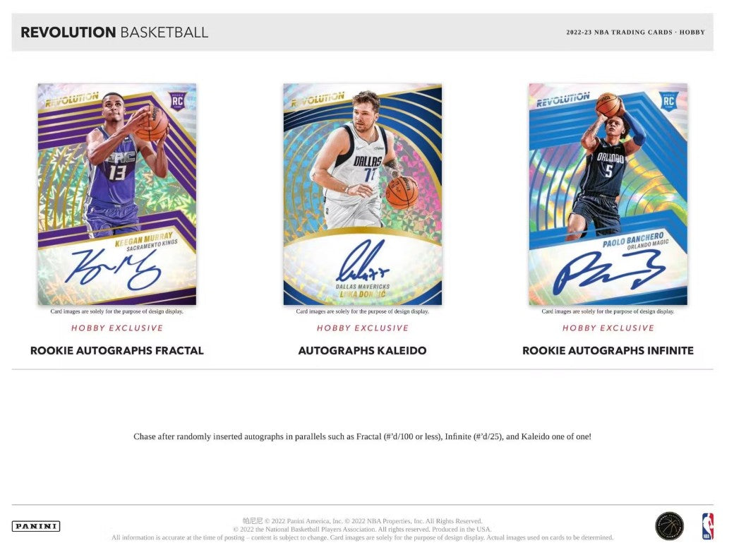 2022/23 Panini Revolution Basketball Hobby Box