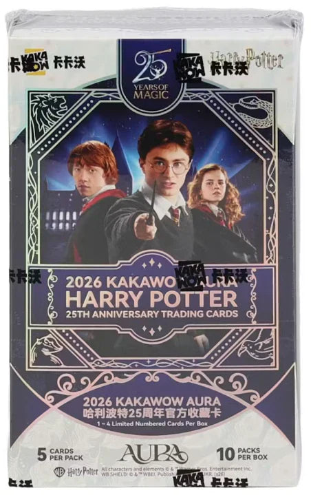 AURA: Harry Potter 25th Anniversary Trading Cards - Booster Bundle