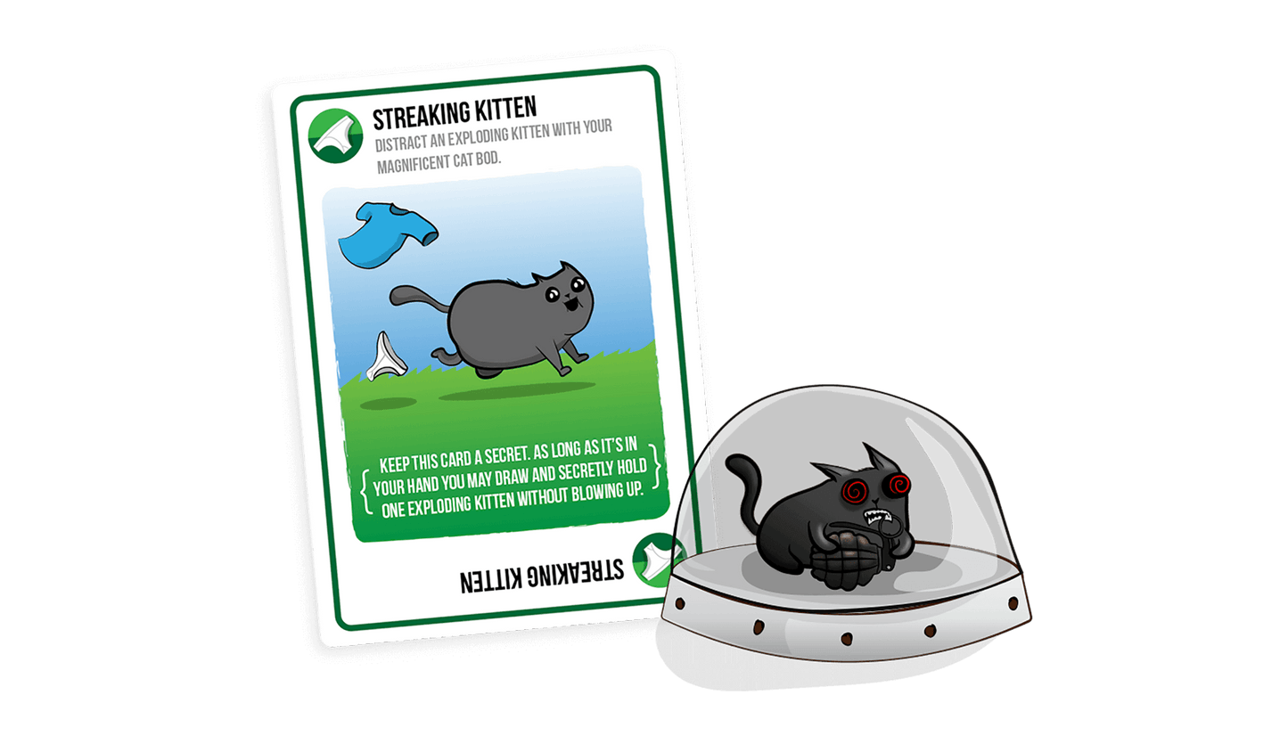 Exploding Kittens: Streaking Kittens Expansion