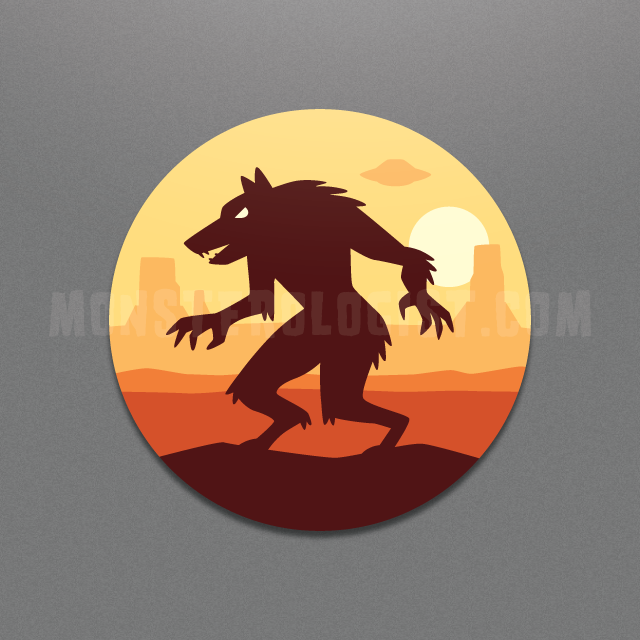 Skinwalker Circle Sticker