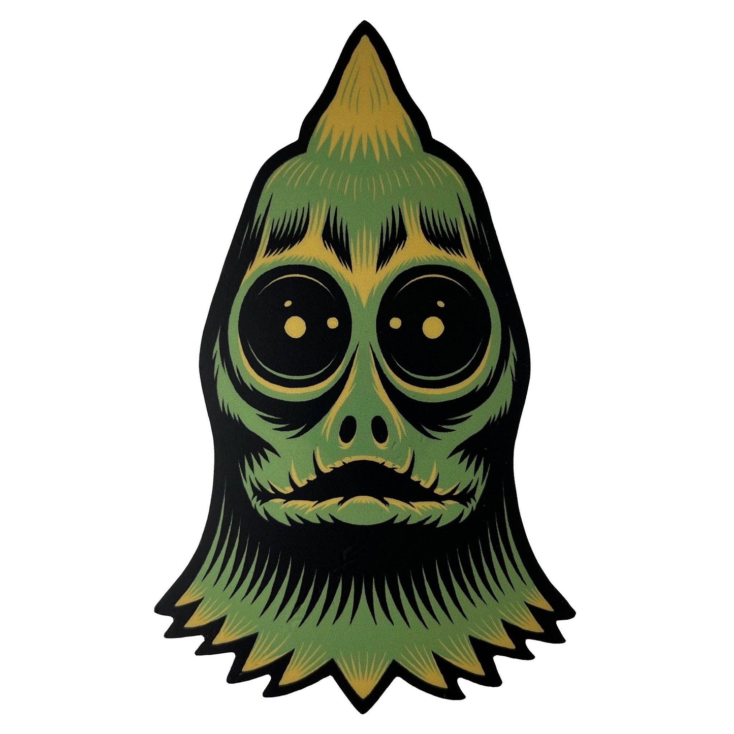 Sleestak Head Sticker