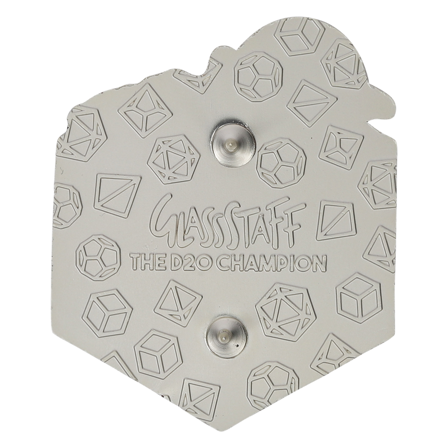 Enamel Pin: D20 Champion
