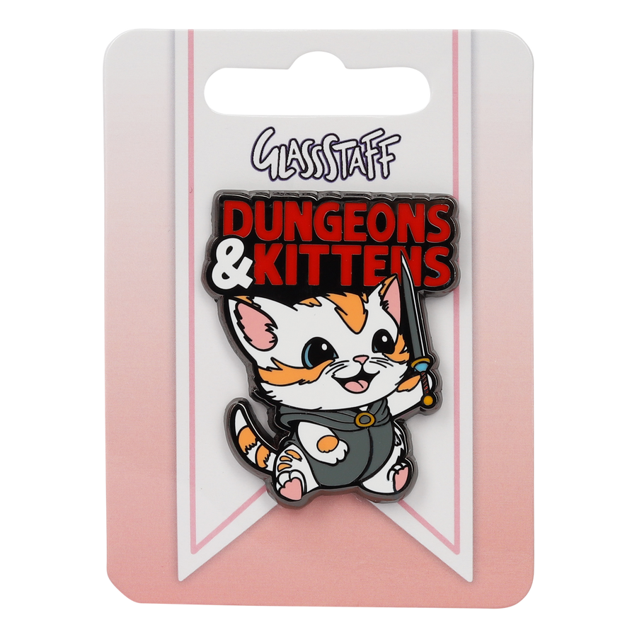 Enamel Pin: Dungeons & Kittens