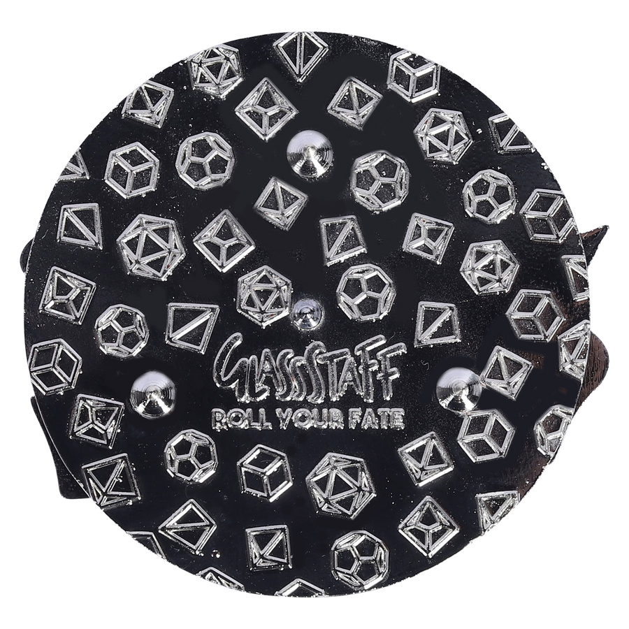 Enamel Pin: Roll Your Fate D20 Large Spinner