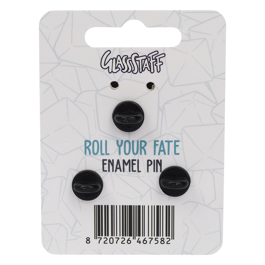 Enamel Pin: Roll Your Fate D20 Large Spinner