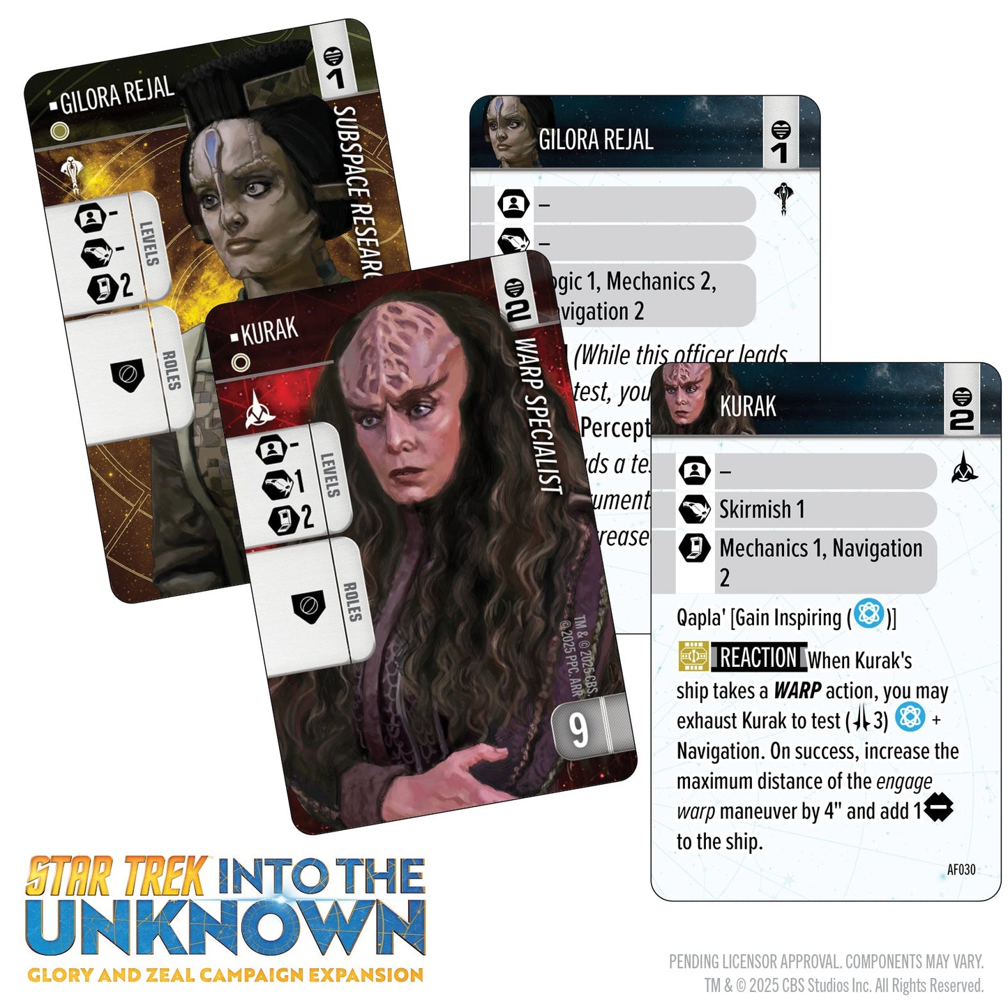 Star Trek: Into the Unknown - Glory and Zeal Expansion