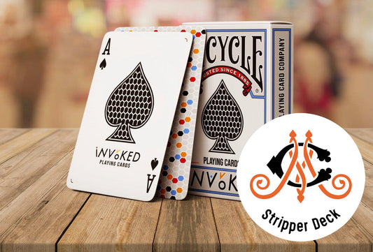 Bicycle Invoked Playing Cards by Magic & Cards - Stripper Deck