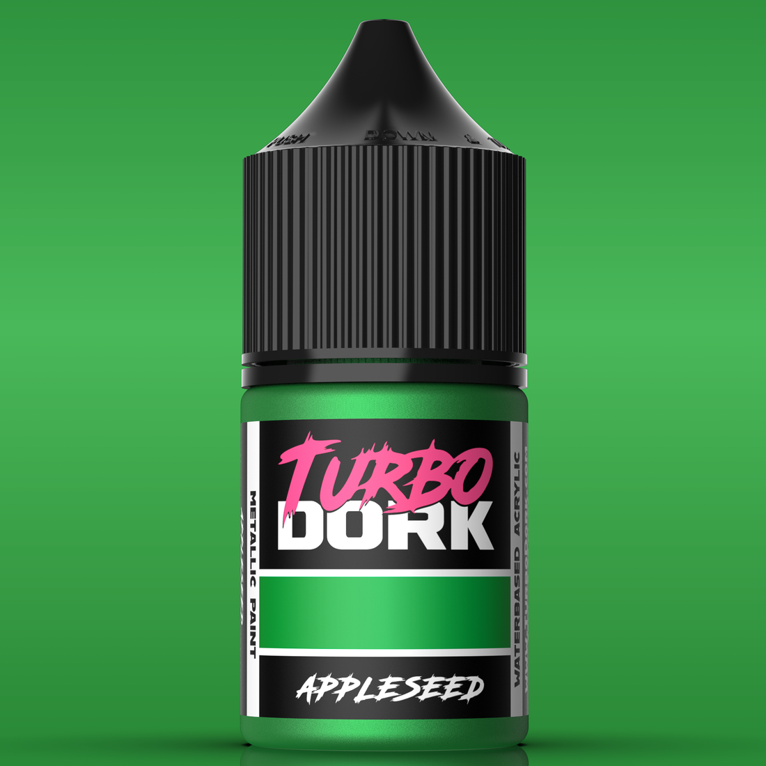 Turbo Dork: Metallic Acrylic Paint - Appleseed