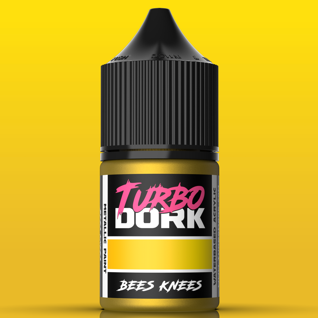 Turbo Dork: Metallic Acrylic Paint - Bees Knees