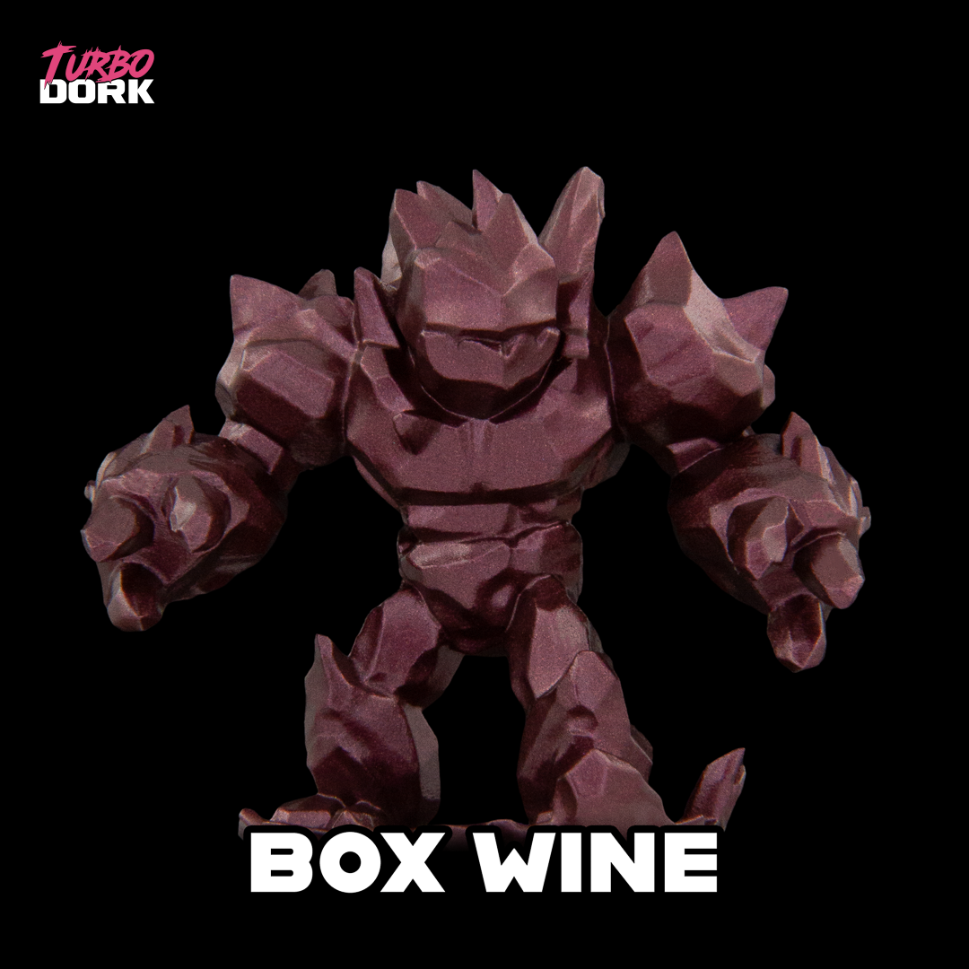 Turbo Dork: Metallic Acrylic Paint - Box Wine