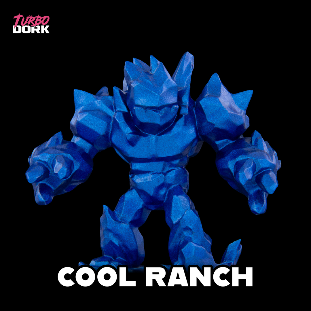Turbo Dork: Metallic Acrylic Paint - Cool Ranch