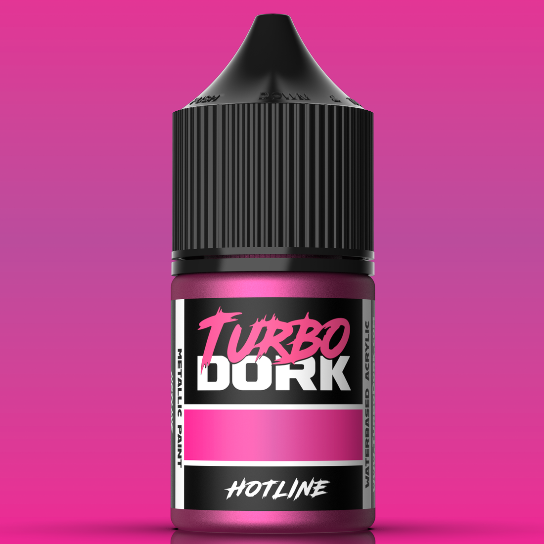 Turbo Dork: Metallic Acrylic Paint - Hotline