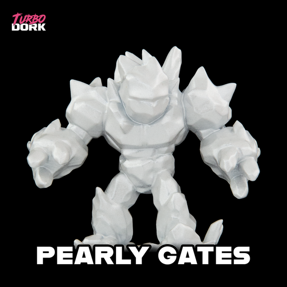 Turbo Dork: Metallic Acrylic Paint - Pearly Gates