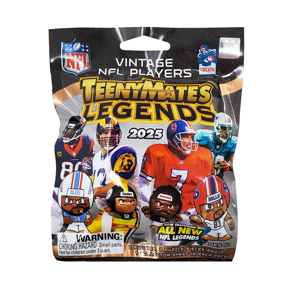 TeenyMates Legends NFL Blind Pack - Series 2025