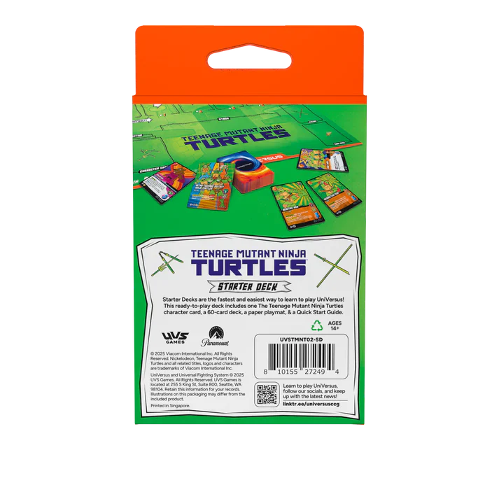 UniVersus: Teenage Mutant Ninja Turtles Starter Deck