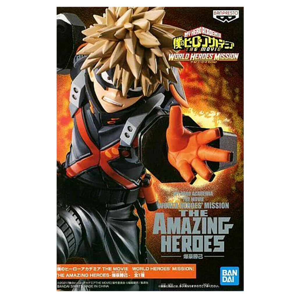 My Hero Academia: World Heroes' Mission - Katsuki Bakugoi - The Amazing Heroes Figure