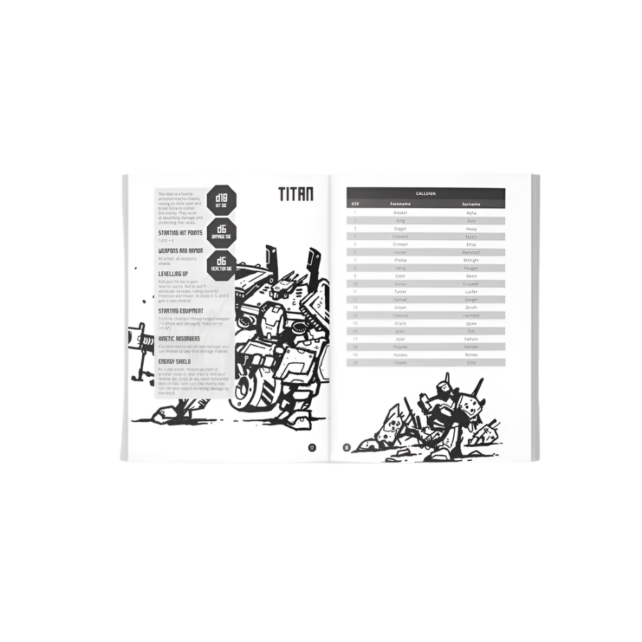 The Mecha Hack RPG