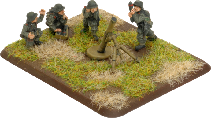 Flames of War: German 12cm Mortar Platoon (Late War)