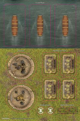 Flames of War: Bagration - River Assault Mission Terrain Pack