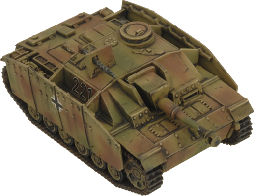 Flames of War: German StuG (Late) Assault Gun Platoon (Mid War)