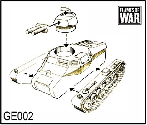 Flames of War: German Panzer I B (Early War)